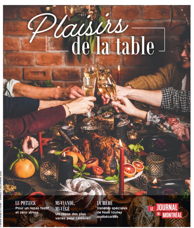 Plaisirs de la table | Le Journal de Montréal