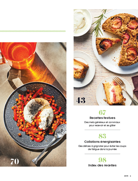 No.19 | Zeste, 65 recettes pour toutes les occasions!