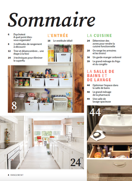 No.27 | Organiser sa maison