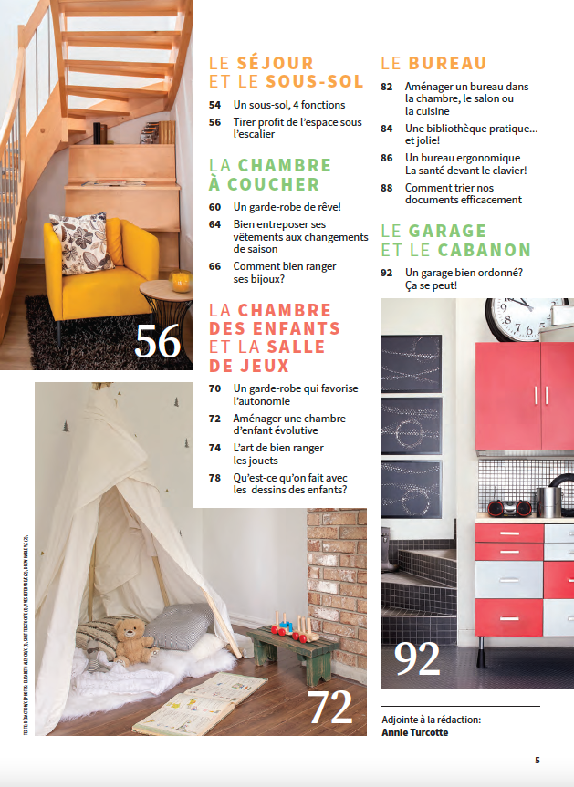 No.27 | Organiser sa maison