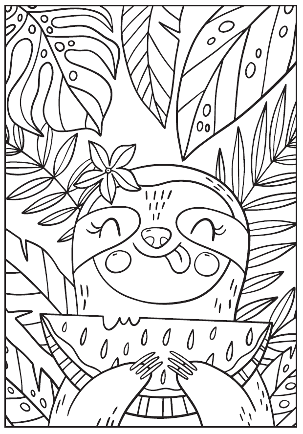 No.06 | Miss Cool! - Passion coloriage